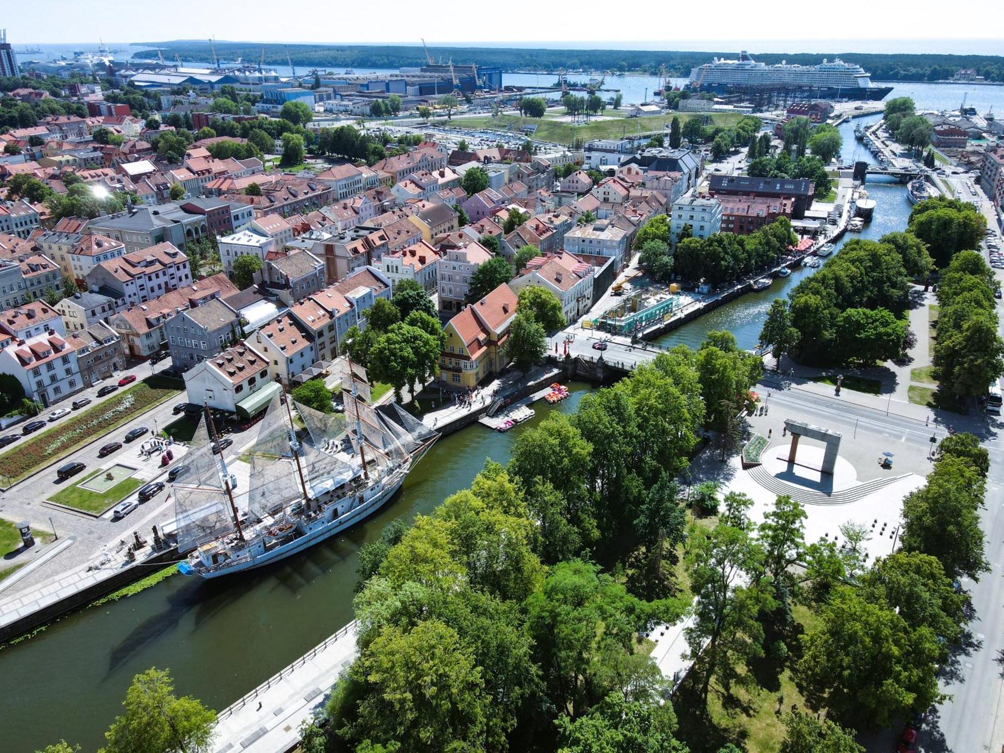 Great View Studio, Self Check In, Free Parking Klaipėda Exteriör bild